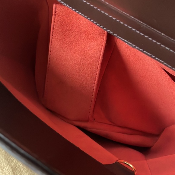 Louis Vuitton GM Sarria Seau Damien Ebene Canvas Handbag. - Picture 9 of 17